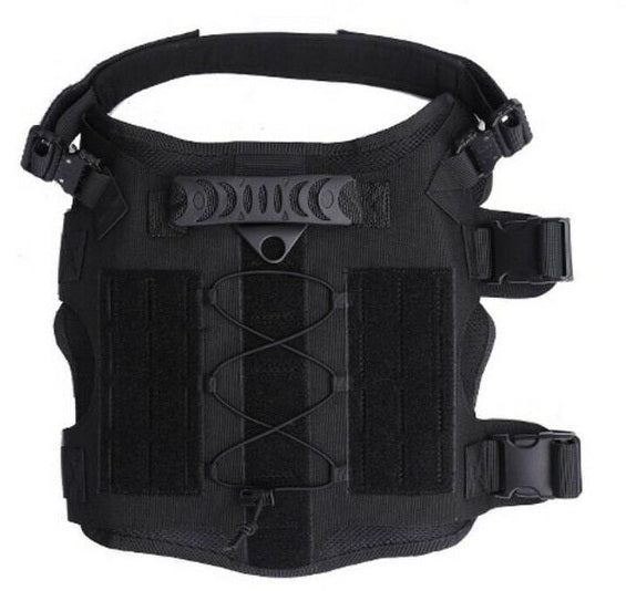 Tactical Scorpion D6 Laser Cut Canine K9 MOLLE Military Training Harness