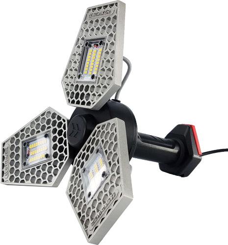Striker Trilight Shop Light - 3000 Lumens W-adjustable Heads
