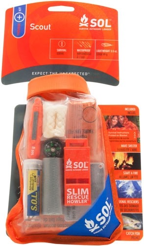 Arb Sol Scout Survival Kit W- - Dry Bag Mirrorsparker & Mor