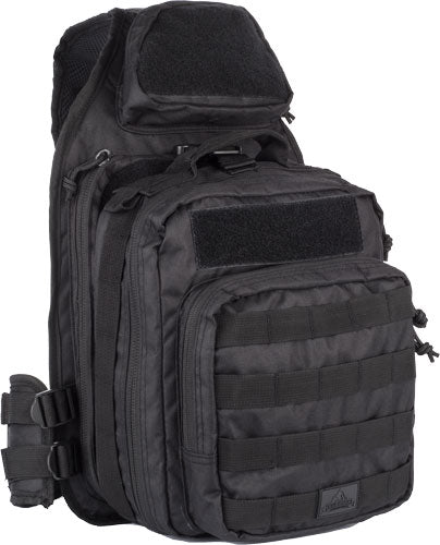 Red Rock Recon Sling Bag Black - Tear Away Feature Main Compart