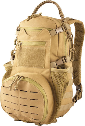 Red Rock Ambush Pack Coyote - W- Collapsilbe Mesh Gear Pockt