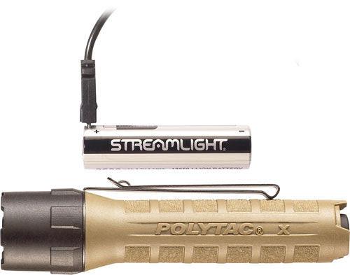 Streamlight Poly-tac X Usb - Light White Led Coyote Brown
