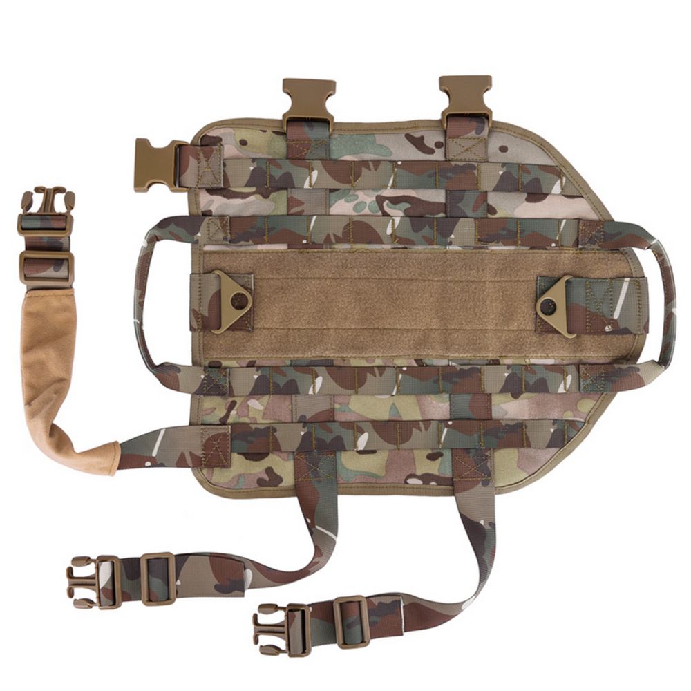 Tactical Scorpion D1 Canine K9 Dog MOLLE Military Training Harness